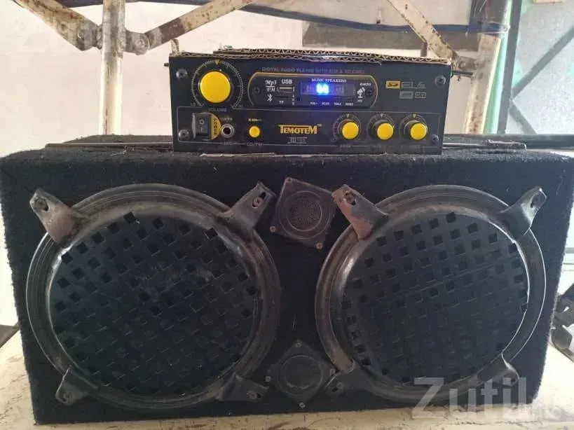 Dual Speaker Box With Amplifier and USB Player - Accessories - Ranpur - Image 2