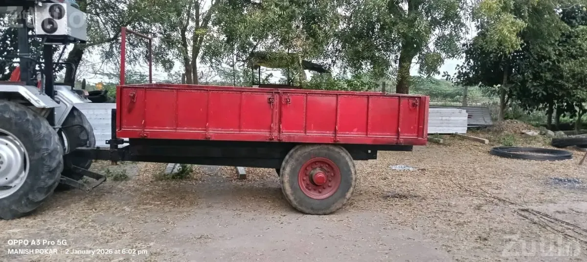 Heavy Duty Metal Trolley Trailer Body - ઓટો પાર્ટ્સ - વાઘોડિયા - Image 2