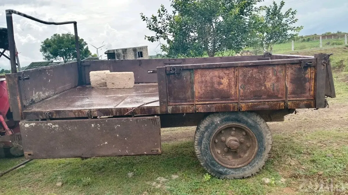 Heavy Duty Metal Trailer Trolley - Auto Parts - Jasdan - Image 3