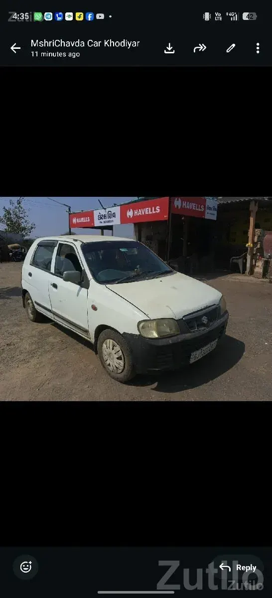 2013 Maruti Suzuki Alto Petrol CNG Car - કાર - કલ્યાણપુર - Image 3