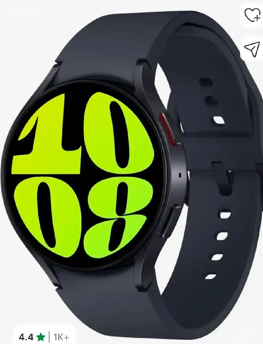 SAMSUNG GALAXY WATCH 6 44 MM BT - સ્માર્ટ વોચ - જુનાગઢ - Image 2