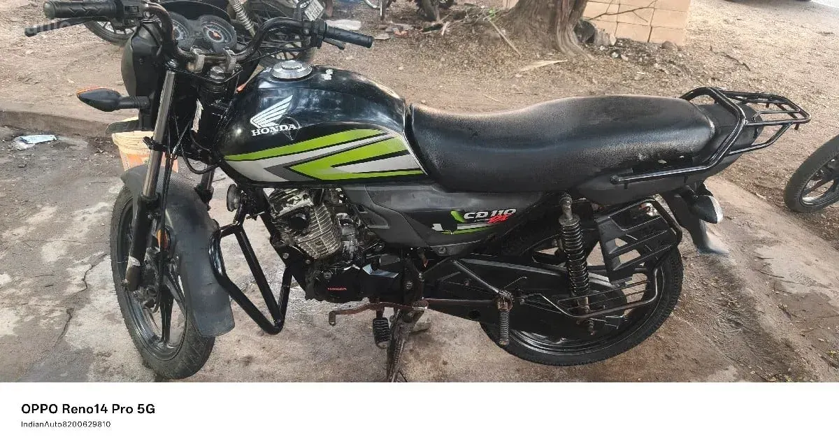 Honda CD110 2018 Bike in Good Condition - બાઇક્સ - માંગ્રોળ - Image 3