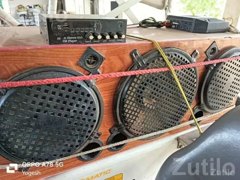 Tractor Speaker Box Set with Amplifier and Subwoofer - Accessories - Deesa - Image 2