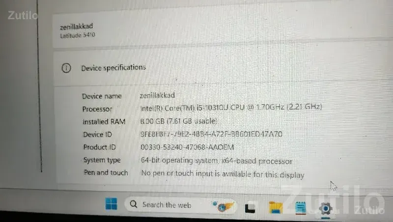 Dell Convertible Touchscreen Laptop - લેપટોપ અને કમ્પ્યુટર - દસ્ક્રોઇ - Image 3