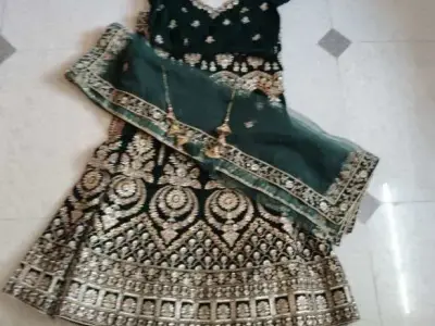 Velvet Choli Lehenga Set with Heavy Work Velvet Choli Lehenga Set with Heavy Work