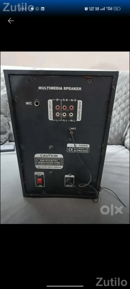 5.1 channel Home Theater - ઇલેક્ટ્રોનિક ઍક્સેસરીઝ - વડોદરા શહેર - Image 3