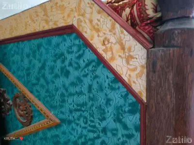 Wooden Bed in Good Condition