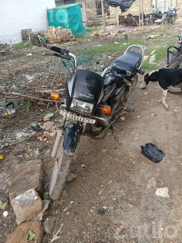 2018 Hero Splendor First Owner Bike - બાઇક્સ - ઢોકડવા - Image 2
