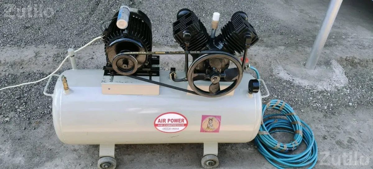 Air Power Air Compressor with Tank - મશીનરી - જસદણ - Image 1