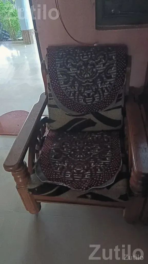 5 Seater Wooden Sofa Set - સોફા સેટ - ઓલપાડ - Image 3