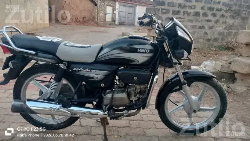 Hero Splendor Plus 2018 Single Owner Bike - બાઇક્સ - બરવાળા - Image 4