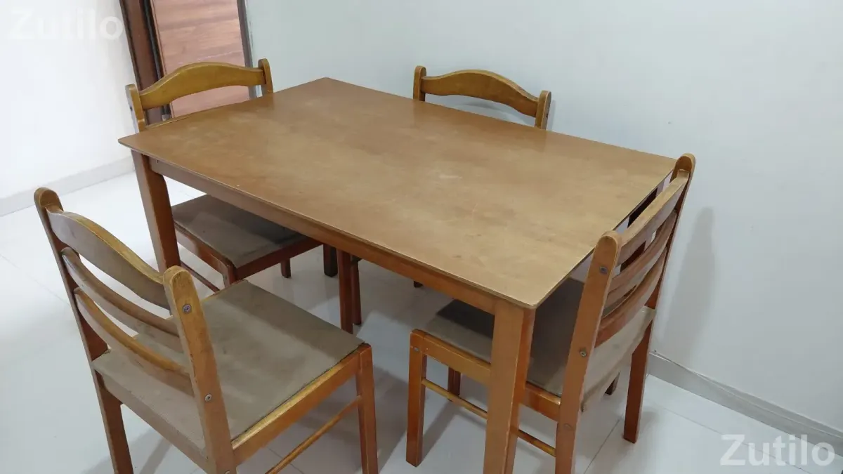 Dining table (wooden ) 4 chair - ડાઇનિંગ ટેબલ - અમદાવાદ શહેર - Image 4
