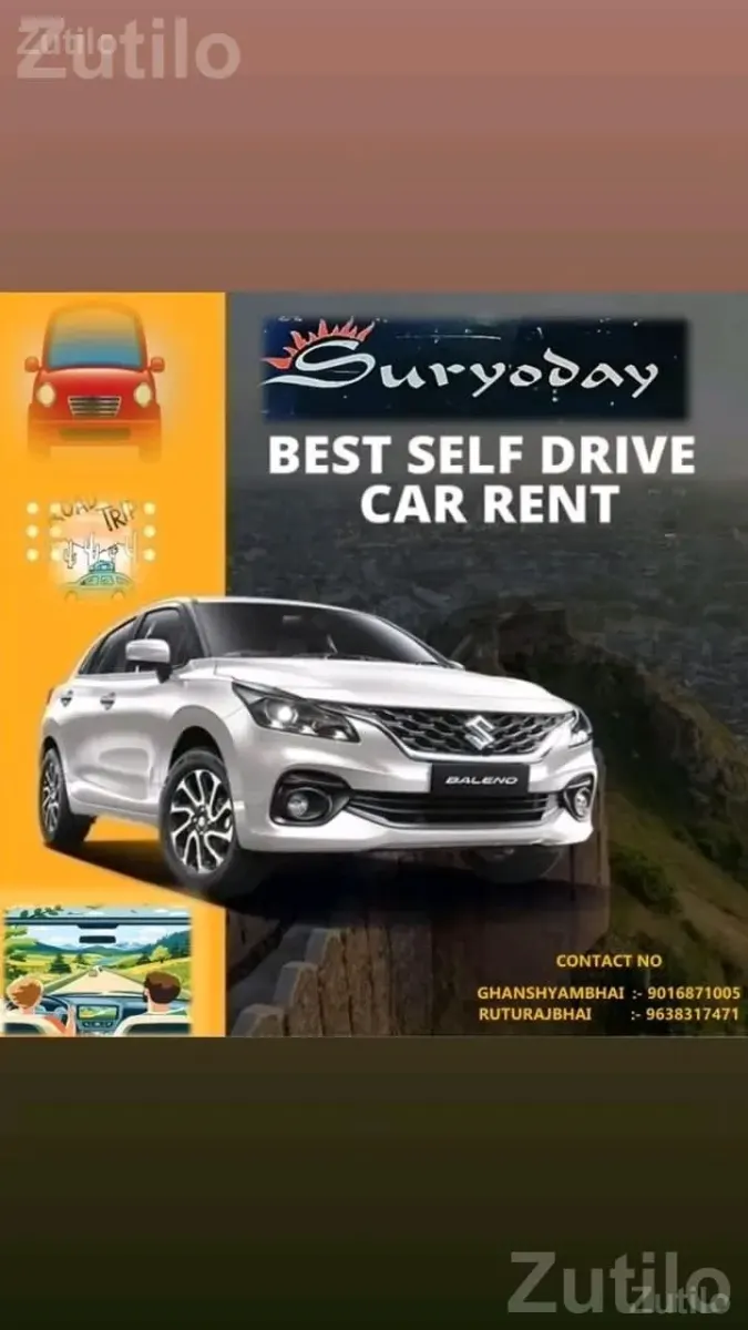 Baleno and Swift Self Drive Car Rental - ભાડે વાહનો - જસદણ - Image 1