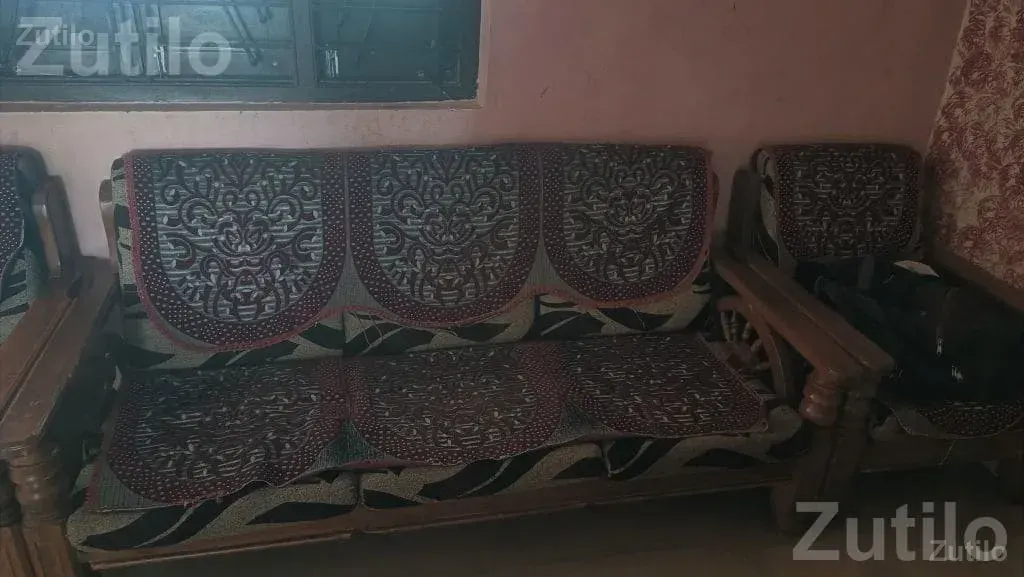 5 Seater Wooden Sofa Set - સોફા સેટ - ઓલપાડ - Image 2