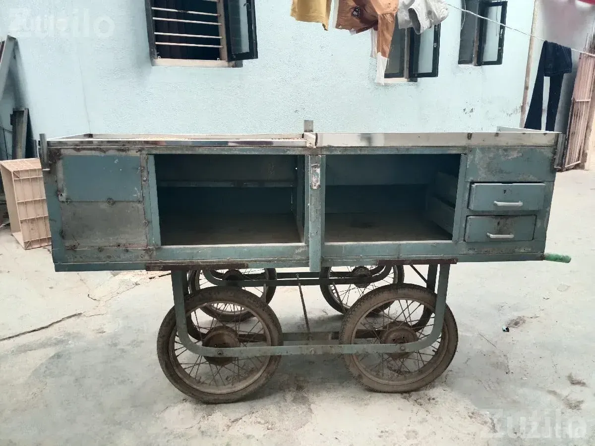 Steel Fruit Vending Cart with Wheels - અન્ય ઔદ્યોગિક વસ્તુઓ - જુનાગઢ - Image 2