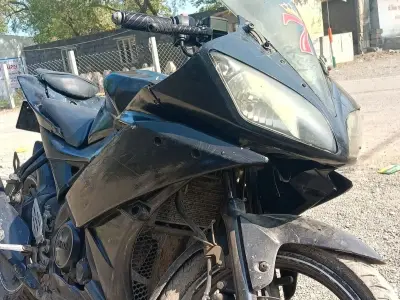 Yamaha Sports Bike in Black Yamaha Sports Bike in Black
