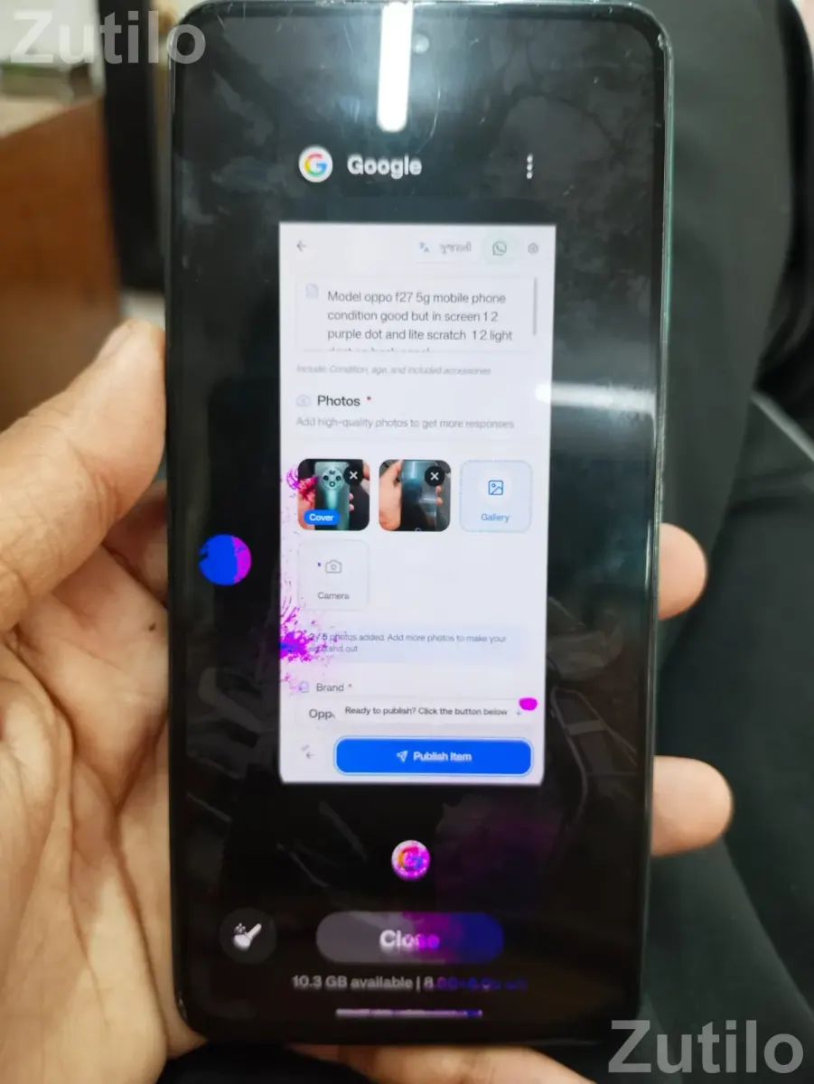 Oppo f27 5g - મોબાઇલ ફોન - ગાંધીનગર શહેર - Image 3