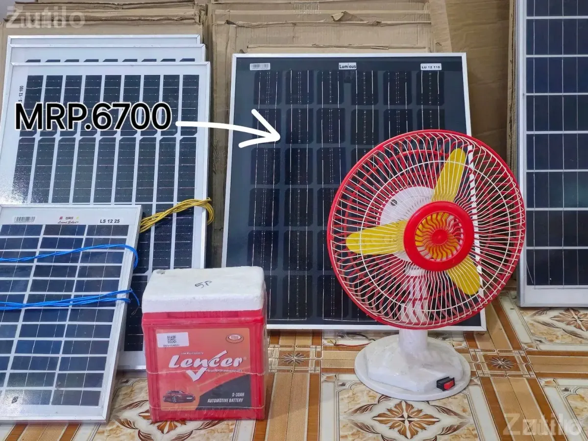 Solar Home Light System for Home and Store - અન્ય ઘરેલુ ઉપકરણો - ભરૂચ - Image 3