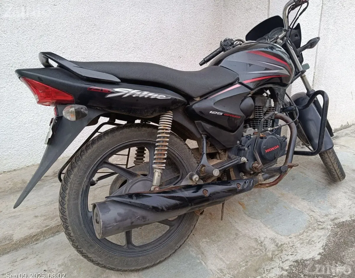 Honda Shine CBF 125 CC 2014 Black Bike - Bikes - Anand City - Image 2