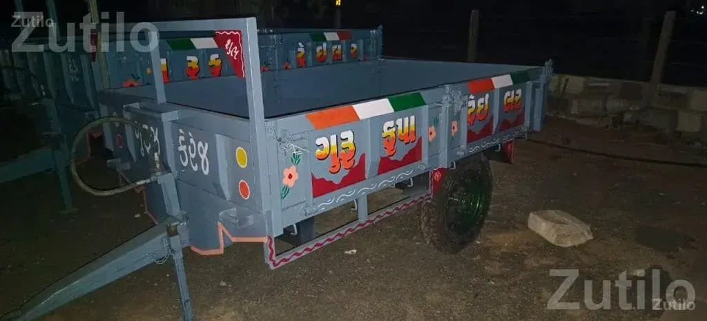 Gurukrupa Agricultural Trailer Trolley - અન્ય ઔદ્યોગિક વસ્તુઓ - લાલપુર - Image 4