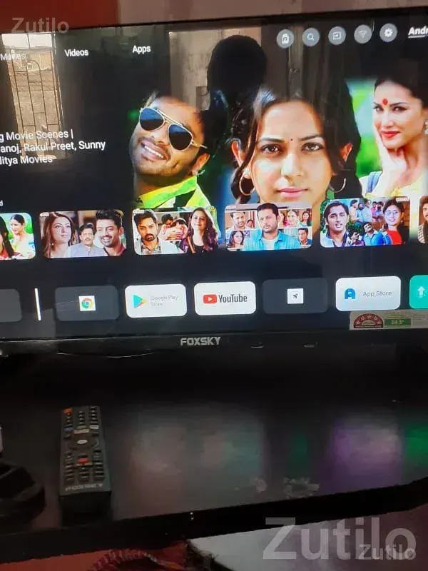 Foxsky Smart TV with Remote Control - ટીવી - કેશોદ - Image 2