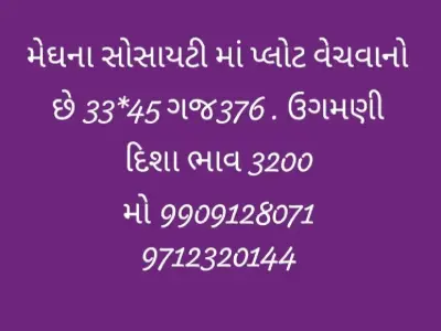 Residential Plot in Meghna Society Keshod Residential Plot in Meghna Society Keshod