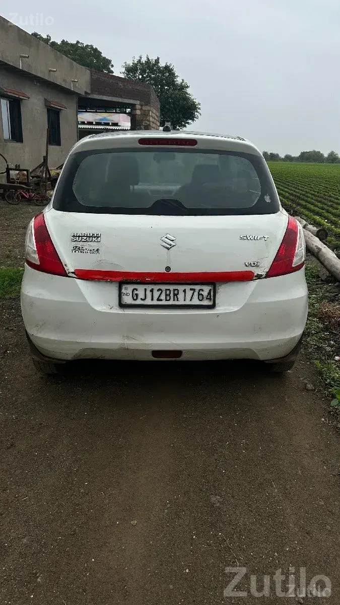 Maruti Swift White Used Car for Sale - કાર - ખંભાળિયા - Image 2