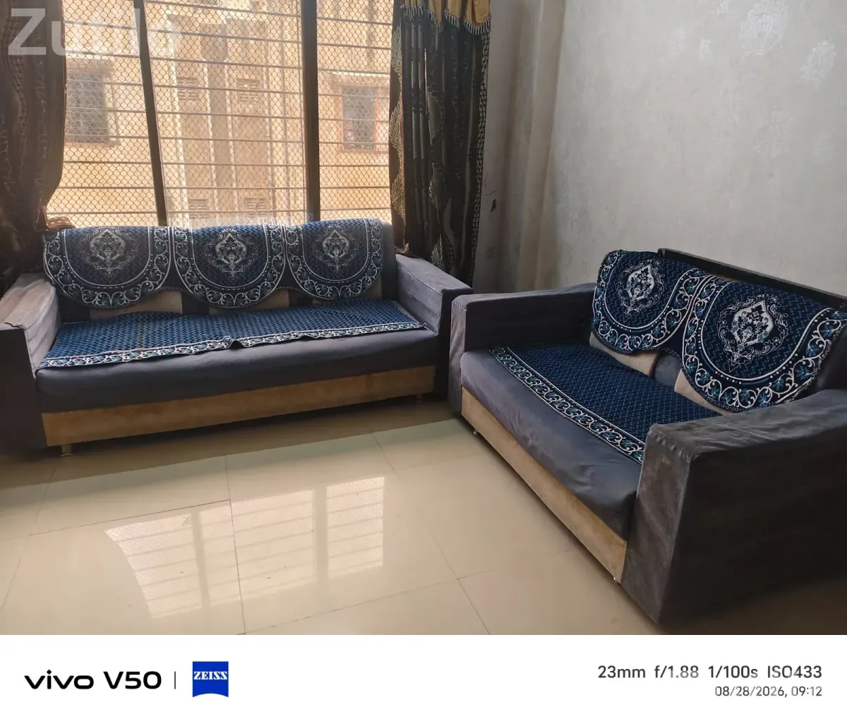Sofa set(3+2) with cover - સોફા સેટ - સુરત શહેર - Image 2