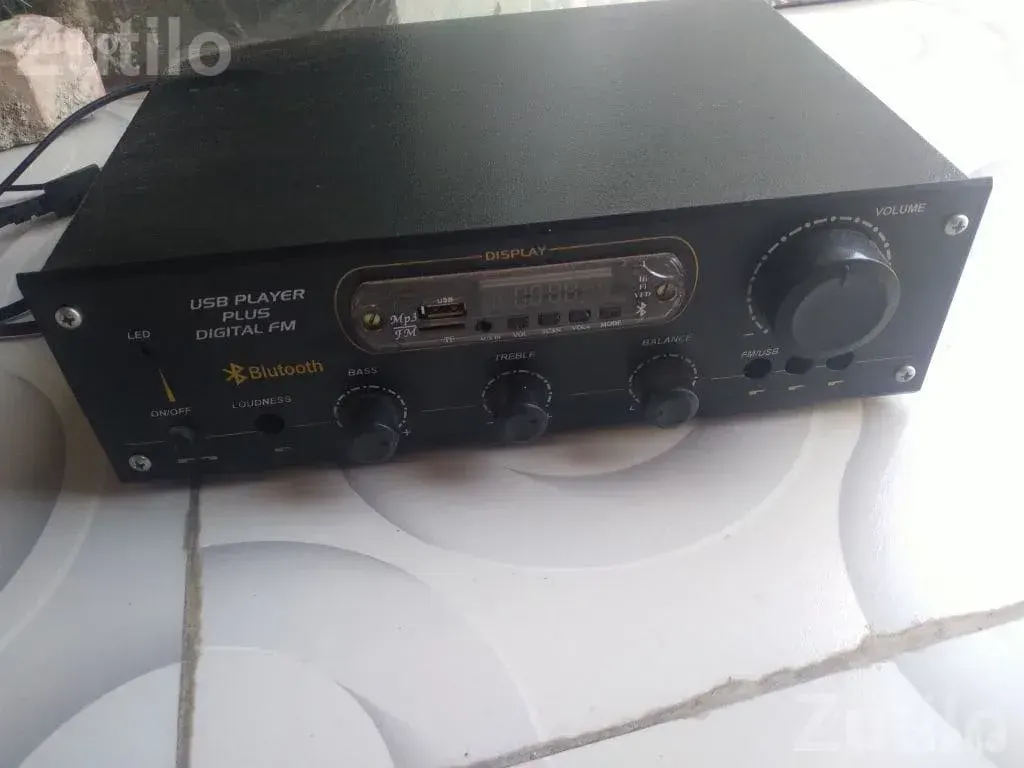 12 Volt Audio Amplifier in Running Condition - ઇલેક્ટ્રોનિક ઍક્સેસરીઝ - સુત્રાપાડા - Image 3