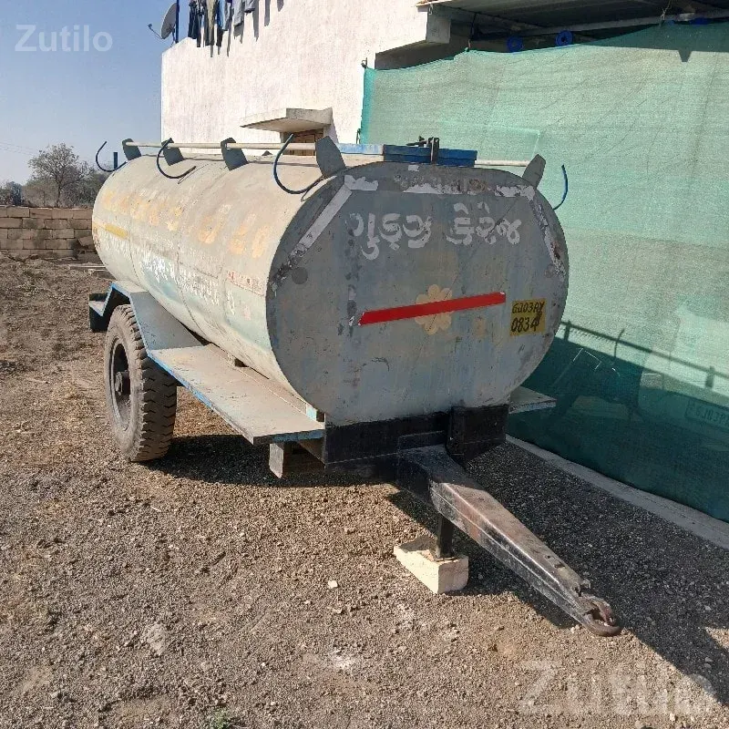 Galvanized Water Tanker Trailer for Sale - અન્ય ઔદ્યોગિક વસ્તુઓ - રાજકોટ શહેર - Image 3