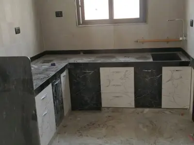 PVC Modular Kitchen Work with Basket
