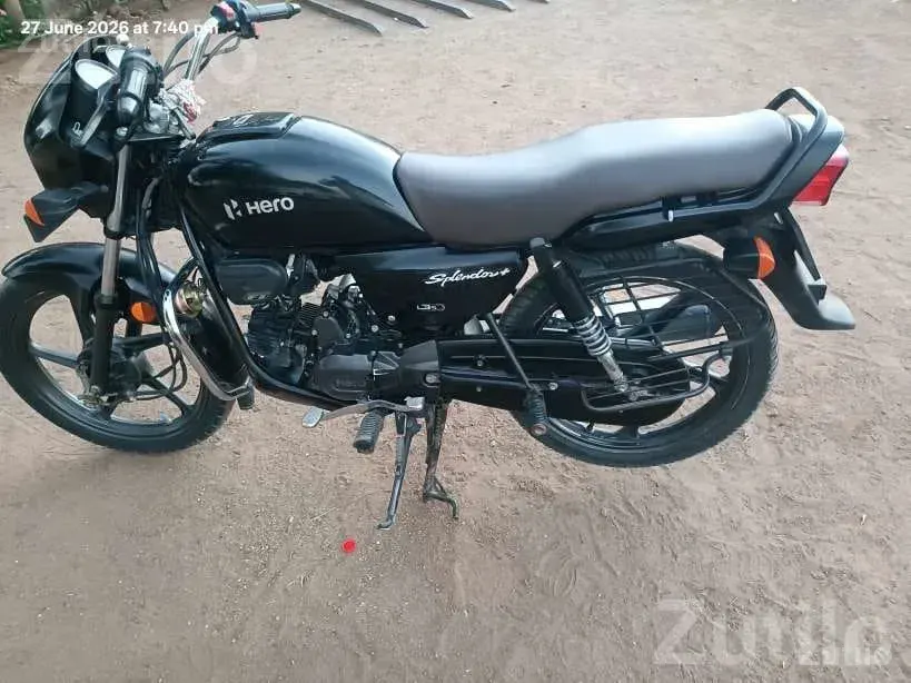 Hero Splendor 2022 Model with New Tyres - બાઇક્સ - જામજોધપુર - Image 2