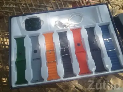 Smart Watch Combo With 7 Color Straps Smart Watch Combo With 7 Color Straps