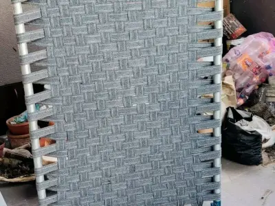 Iron Folding Cot Bed in Good Condition Iron Folding Cot Bed in Good Condition
