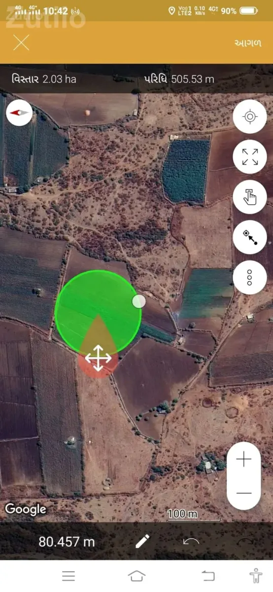 Agricultural Land for Sale 23.29 Vigha - જમીન અને પ્લોટ - પોરબંદર - Image 5