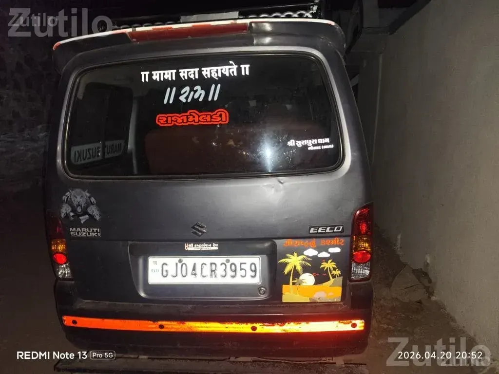 2017 Maruti Suzuki Eeco Petrol CNG Van - Vans - Mahuva - Image 2