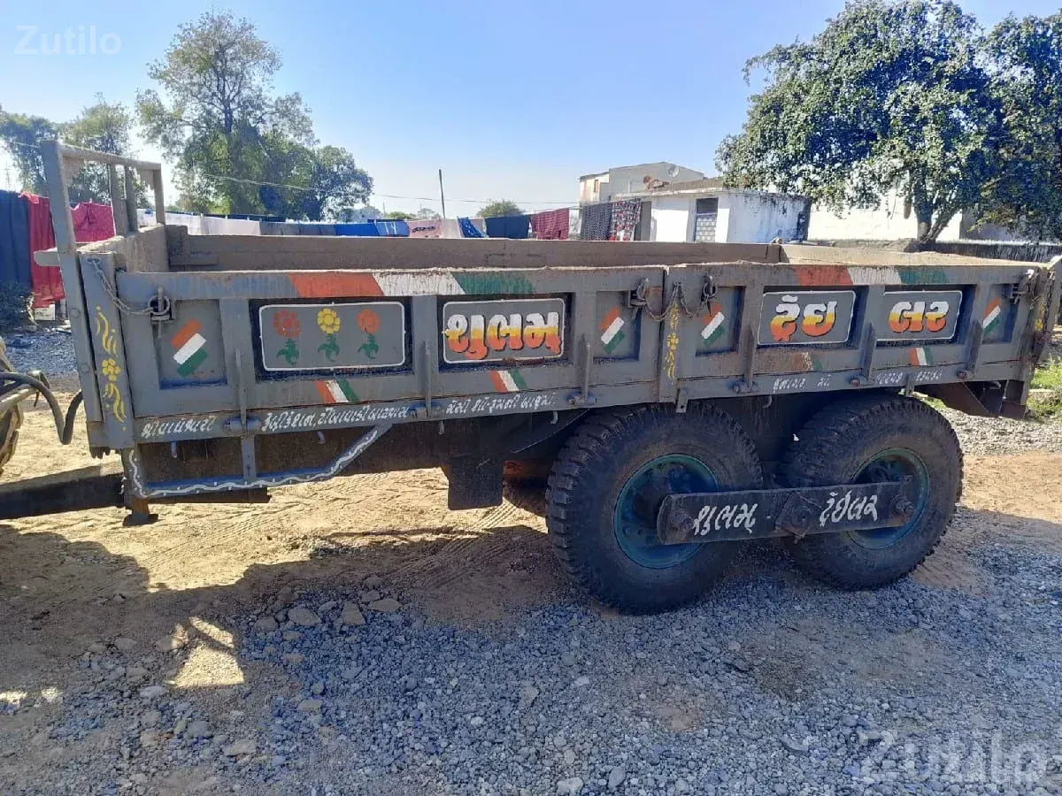 Shubham 4 Wheel Heavy Trailer for Sale - બાંધકામના વાહનો - માંગ્રોળ - Image 4