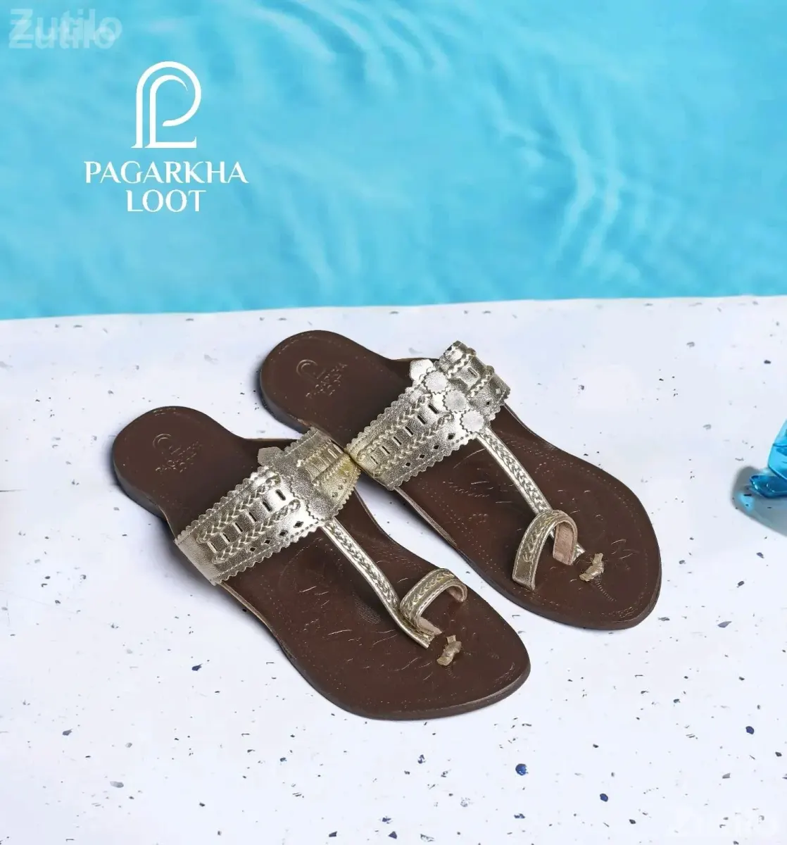 Pure Leather Kolhapuri Chappal Sandals - Footwear - Surat City - Image 3