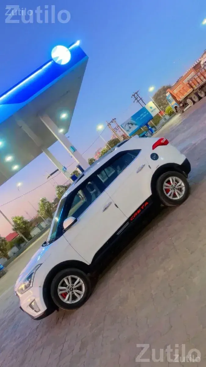 Hyundai Creta 2015-16 White SUV - Cars - Porbandar City - Image 2
