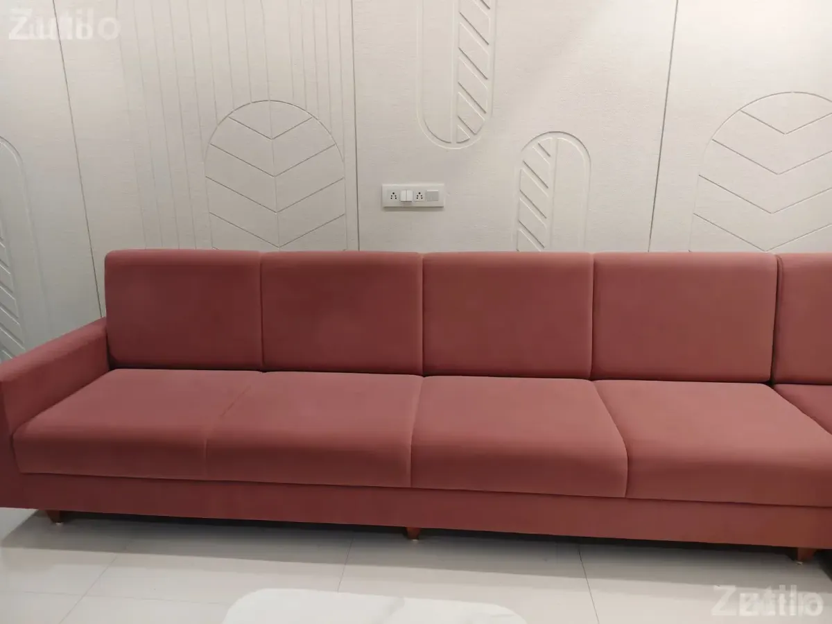8 seater sofa with 2 puffylies - Sofa Sets - Vadodara City - Image 2