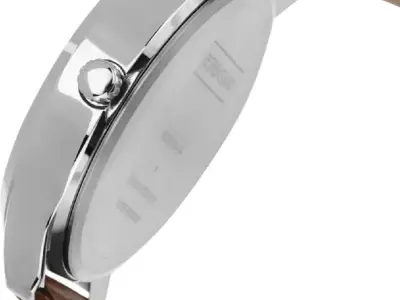 Classic Analog Wrist Watch with Brown Strap Classic Analog Wrist Watch with Brown Strap