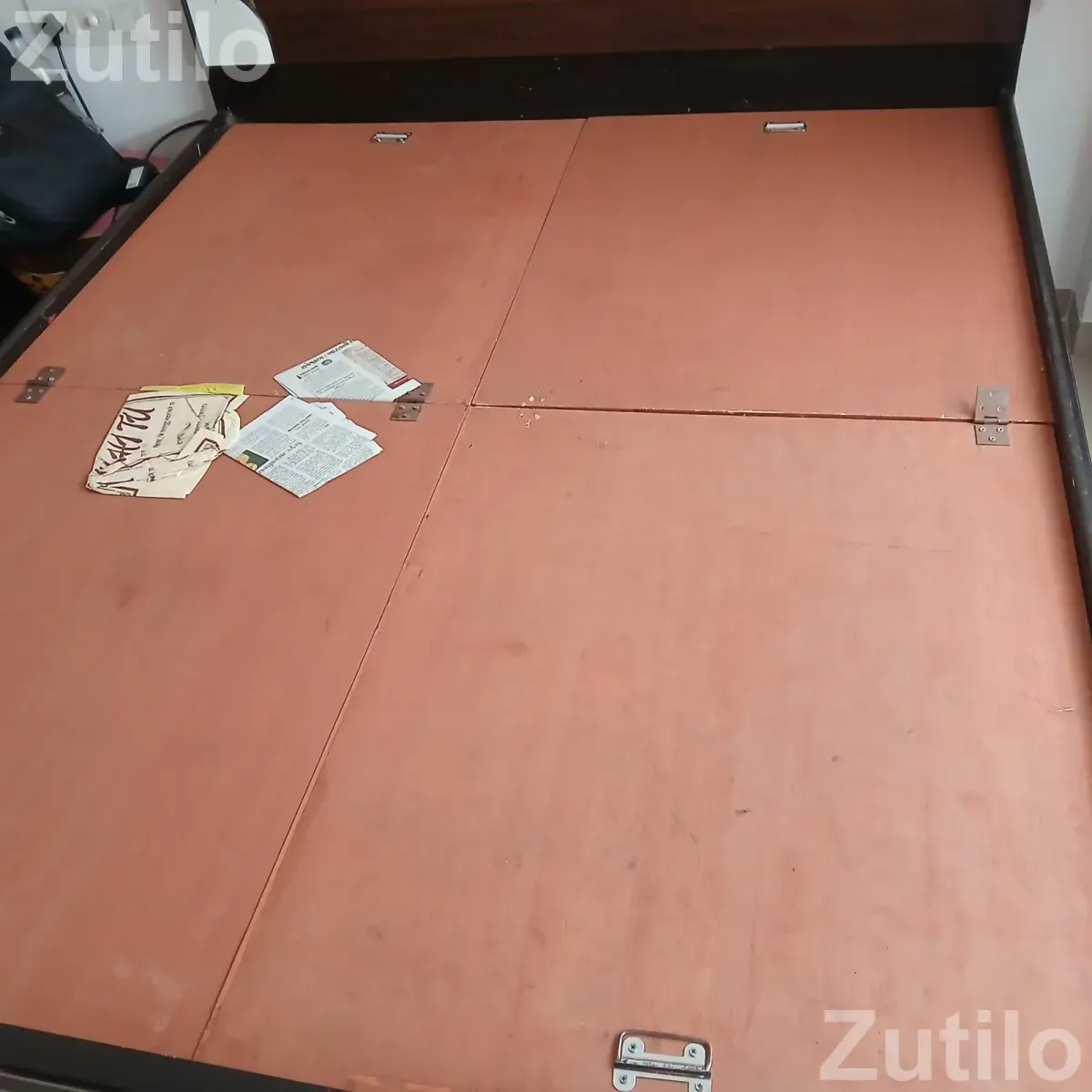 Double bed with storage and matress for sale - પલંગ અને ગાદલા - અમદાવાદ શહેર - Image 3