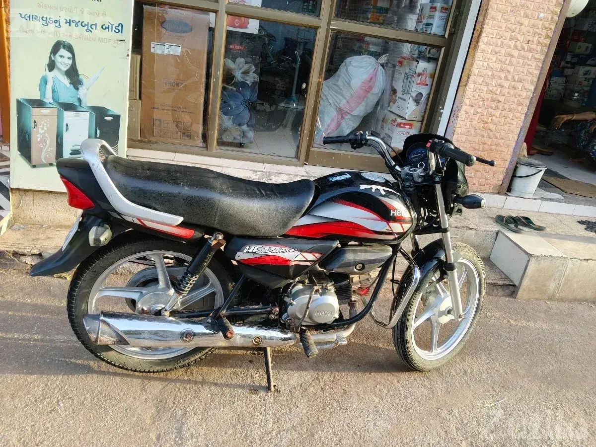 Hero HF Deluxe 2020 Bike 2nd Owner - Bikes - Porbandar City - Image 3