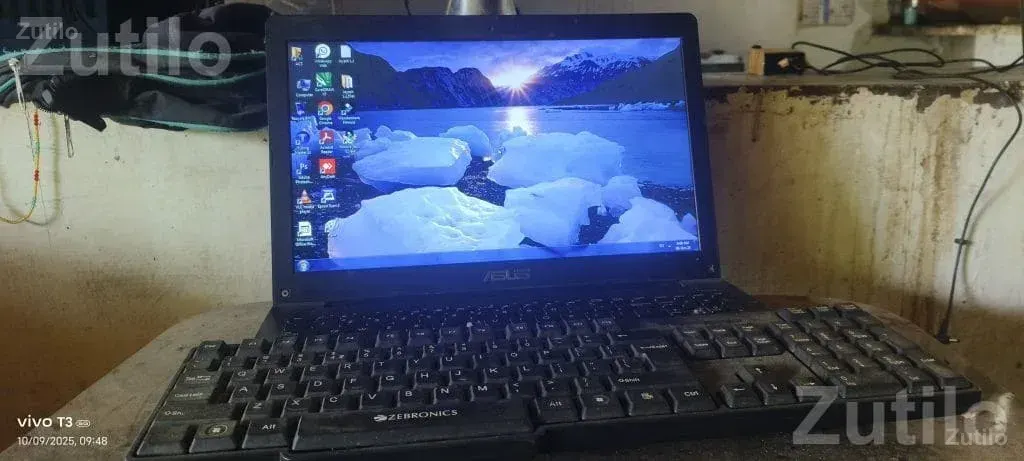 Asus Laptop with Charger - લેપટોપ અને કમ્પ્યુટર - તારાપુર - Image 2