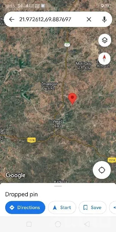Verad 25 Bigha Agricultural Land - Land & Plots - Bhanvad - Image 3