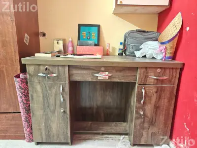 Moving Out Sale: Office Table, Jhula, Shoe Rack & Small Wardrobe Moving Out Sale: Office Table, Jhula, Shoe Rack & Small Wardrobe