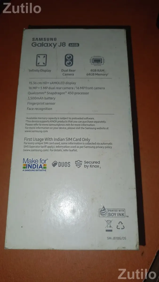 Samsung galaxy j8 - મોબાઇલ ફોન - ગોંડલ - Image 4
