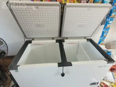Double Door Ice Cream Freezer 2 Years Old Double Door Ice Cream Freezer 2 Years Old
