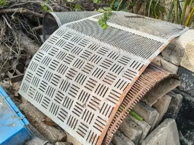 Used Curved Metal Mesh Plate for Sale Used Curved Metal Mesh Plate for Sale