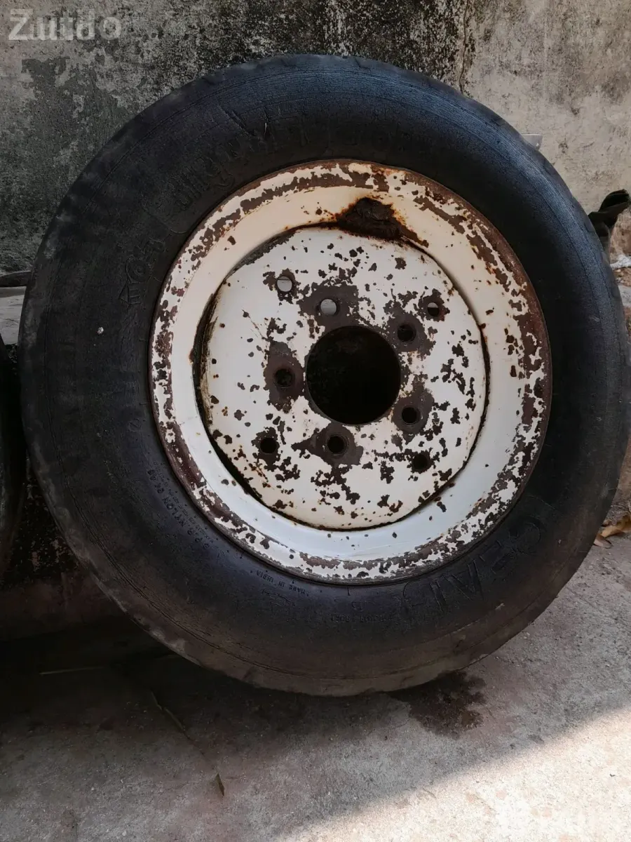 Tractor Front Tyre with Tube and Wheel Plate 6.00.16 - Auto Parts - Bhanvad - Image 2